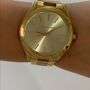 Women’s Gold Michael Kors Watch